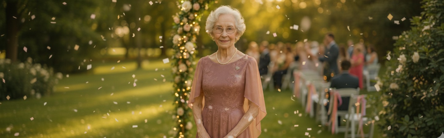 Guest Attire for the Grandmother of the Bride
